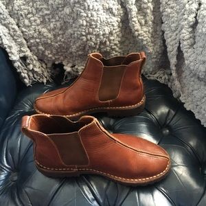 Cole Haan genuine leather slip on boot